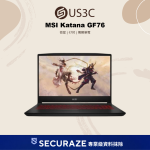MSI Katana GF76 12UEOK-497TW 17吋 i7-12700H 16G 1T RTX 3060 6G